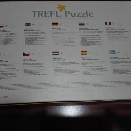 Trefl puzzle Neuschwanstein used, 3000 pieces