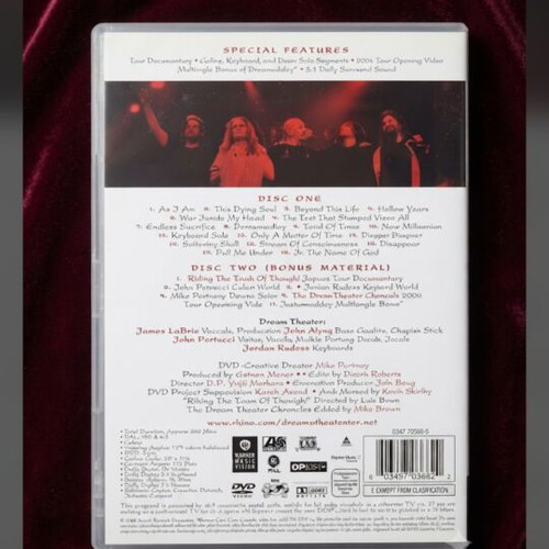 Dream Theater Live at Budokan DVD used, double