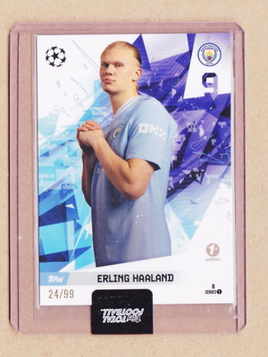 Κάρτα Erling Haaland 2023-24 Topps Total Football 24/99, καινούργια
