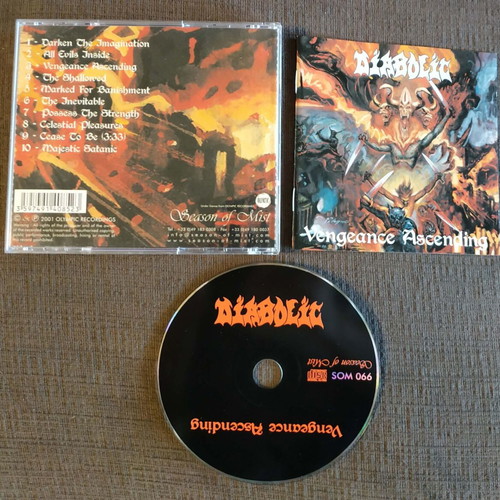 Diabolic Vengeance Ascending death metal CD