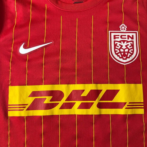 Nike FC Nordsjælland 2022/23 football shirt used, size S, red