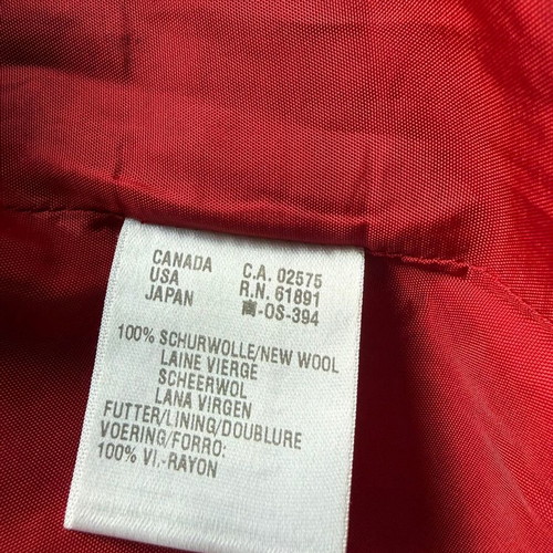 Escada Sport wool checked skirt used in red and fuchsia tones