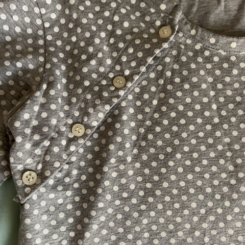 Nursing nightgown like new, size M, gray and pink