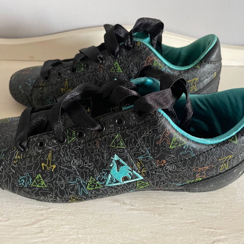 Le Coq Sportif γυναικεία sneakers Νο36 σαν καινούργια, μαύρο και μπλε