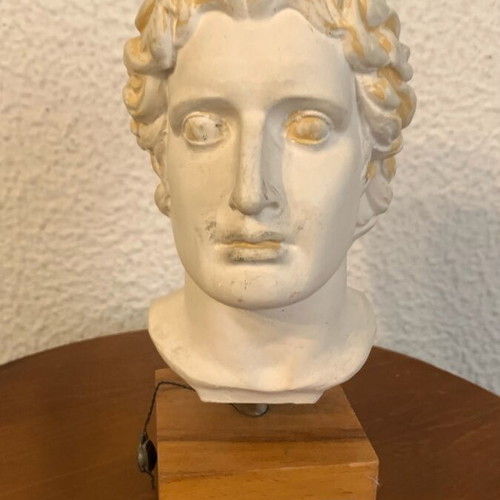 Alexander the Great decorative head used