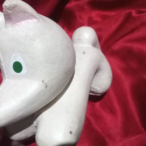 Rubber fox used retro vintage