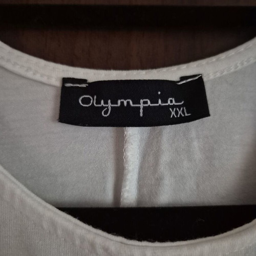 Blouse XXL white airy like new