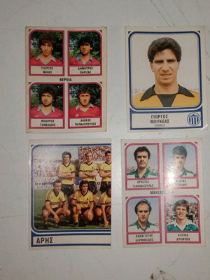 Collectible football stickers 84 like new
