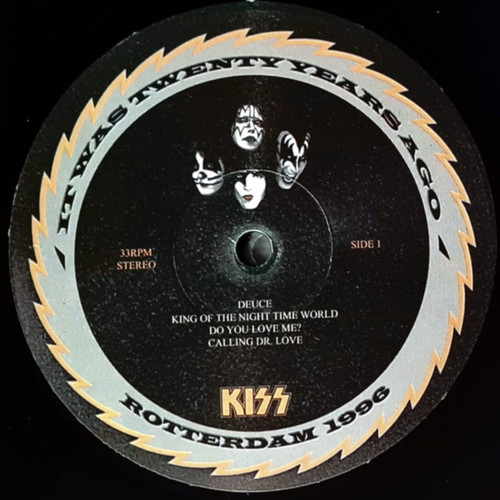 Kiss Rotterdam 1996 Triple Album New 25th Anniversary Vinyl