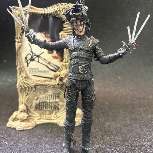 Edward Scissorhands 7” Movie Maniacs Series 3 McFarlane’s Action Figure like new