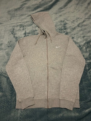 Nike jacket light gray medium men's like new