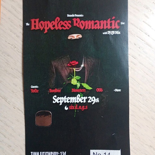 Brando WNC collectible ticket used
