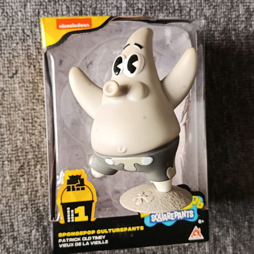 Patrick Old-Timey SpongeBob SquarePants Collectible Vinyl Figure like new