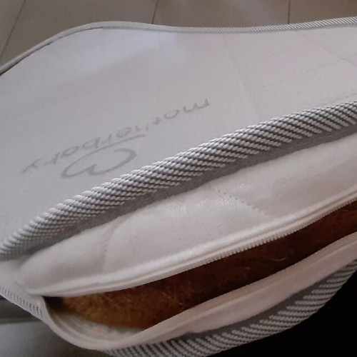 Kinderkraft Baby Cot like new with side opening and extra Motherbaby mattress