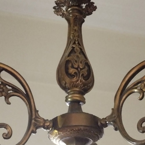 Vintage Brass Chandelier 3-light | Genuine Brass | Custom Order