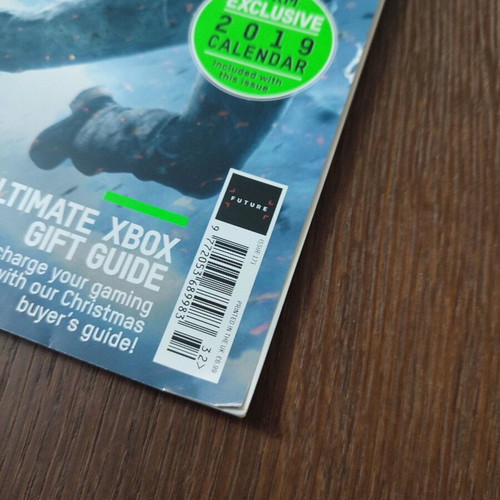 Xbox Official Magazine Christmas 2018 edition with gaming calendar