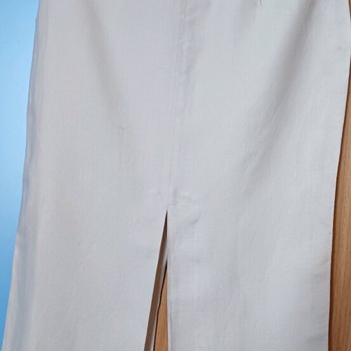 Lucifair beige skirt and blouse set like new, size 46