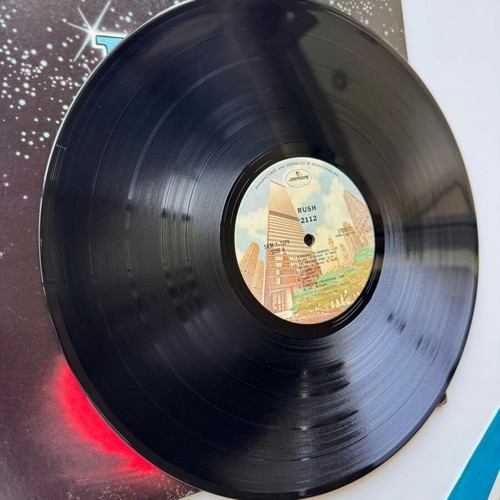 Rush 2112 LP used, 1st US 1976 rock album