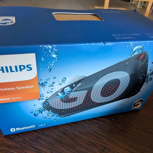 Philips Portable Waterproof Bluetooth Speaker new