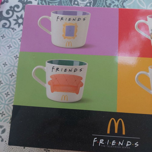 Friends collectible mug set of 4 from McDonalds