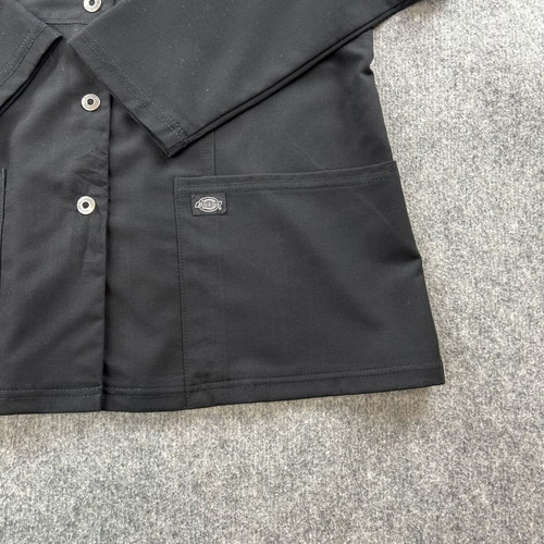 Dickies medical nurse blouse Large black like new with pockets