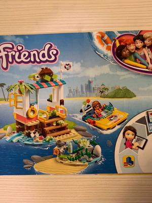 Lego Friends 41376 Turtles Rescue Mission used, missing few pieces, no box