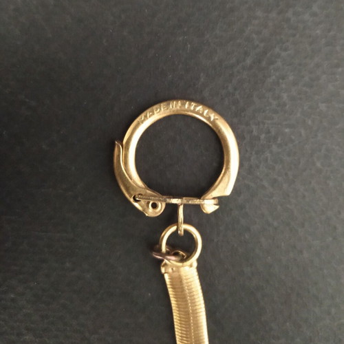 Olympic Games Rome 1960 Keychain like new, metal gold color