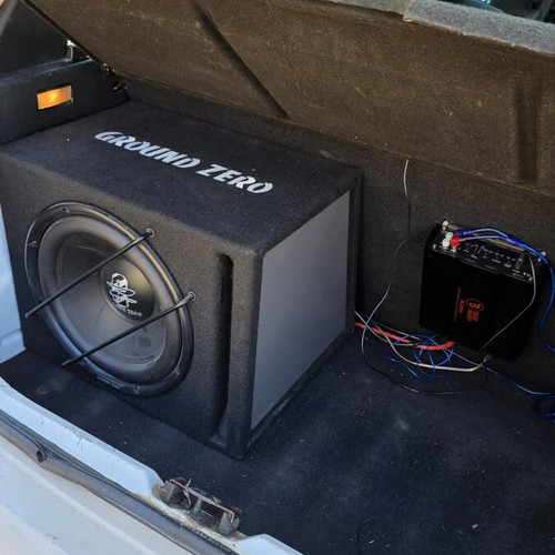 Ground Zero 12" car subwoofer GZIW 30, 350W RMS