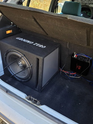 Ground Zero 12" car subwoofer GZIW 30, 350W RMS