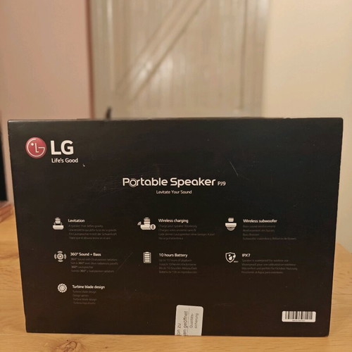 LG PJ9 Portable Speaker New Bluetooth 360° with Subwoofer