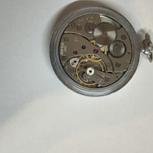 Molnija pocket watch used with 15 jewels, vintage mechanical