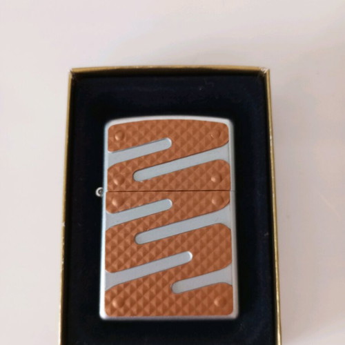Zippo lighter new collectible windproof with embossed details