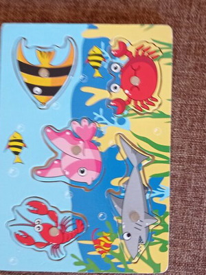 Magnetic baby puzzle like new
