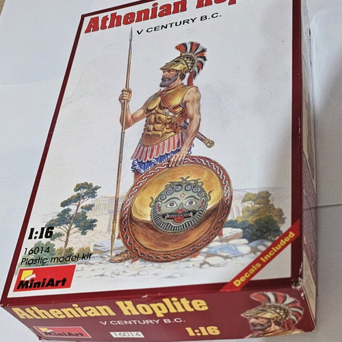 MiniArt Athenian Hoplite φιγούρα αρχαίου Έλληνα οπλίτη 1:16 σαν καινούργιο
