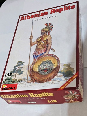 MiniArt Athenian Hoplite φιγούρα αρχαίου Έλληνα οπλίτη 1:16 σαν καινούργιο