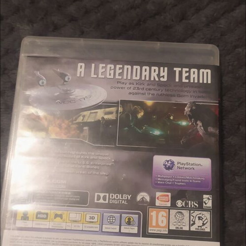 Star Trek PlayStation 3 (PS3) like new