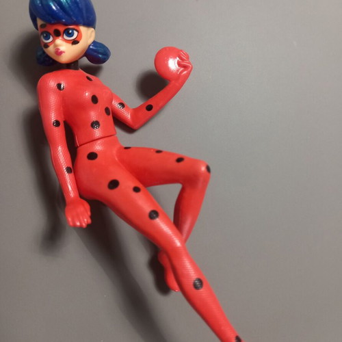 Ladygug figure 12cm like new from large Kinder Sorpresa Maxi eggs