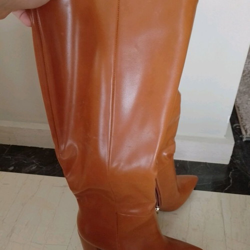 Tsoukalas Shoes women's boots like new, camel, size 38