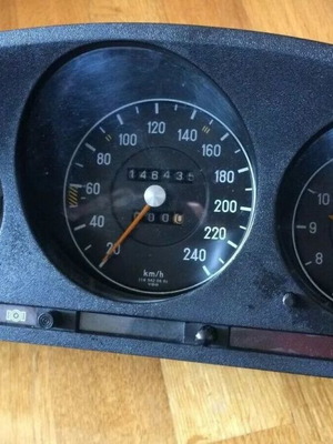 VDO Mercedes S Class w116 instrument cluster used