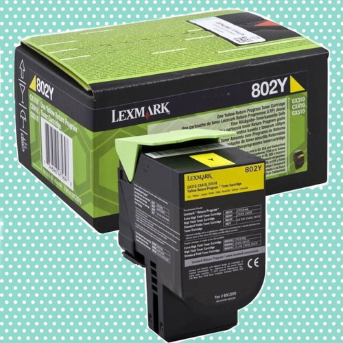 Toner Lexmark Yellow 803Y genuine new