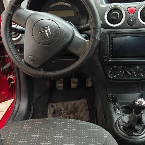 Citroen C3 2008 compact car, manual, petrol, red