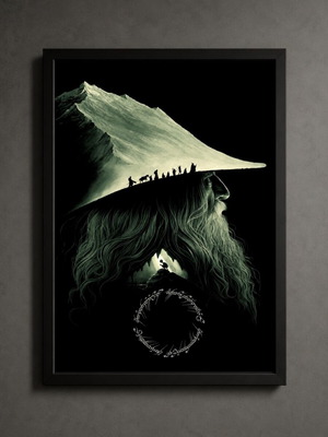 The Lord Of The Rings framed art print new