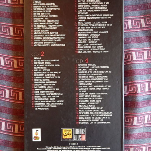 Compact Disc Club Collection The 80 Best Ballads like new, 4 CDs