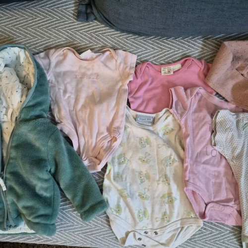 Clothes for girls 1-3 months used