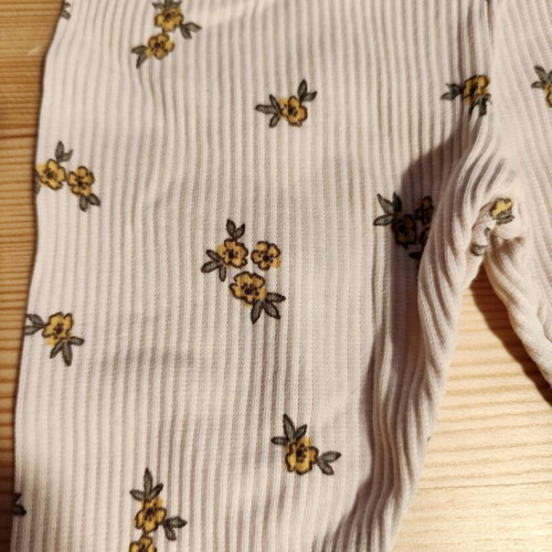 Floral leggings LCW 74-80 cm like new