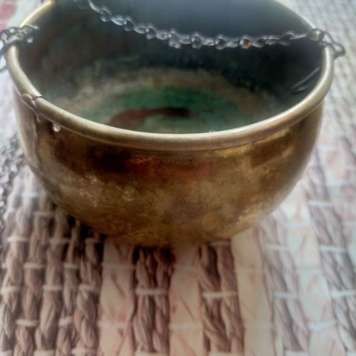 Decorative brass object