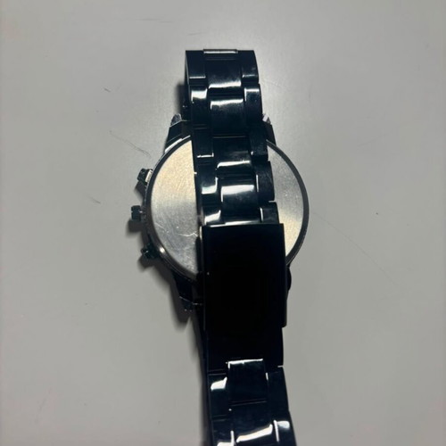 Analog men's watch new, black