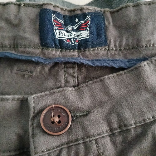 Plus Point men's pants used, dark grey, size 40