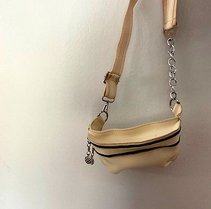 Μπανάνα δερματίνη με φερμουάρ