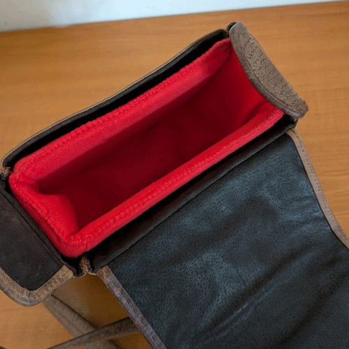 Rock & Roll leather camera bag used